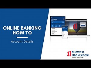 Online Banking How To | Viewing Account Details