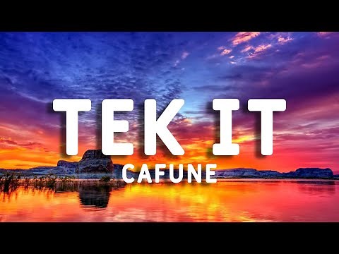 Cafuné - Tek It (I Watch The Moon)- (Slowed and reverb) | 1 HOUR LOOP