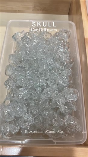 If you're looking for a unique and charming way to freshen up the air in your car, look no further than our car diffusers! This sweet little air freshener is housed in a glass bottle that's shaped like a skull, making it the perfect gift to show someone you care. Or keep it for yourself. #selfcare #cardiffuser #skull #airfreshener #cute #fun #blackice #viral #tiktok