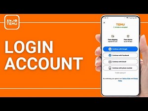 How to Login Temu Account | Sign In Temu Online Shopping