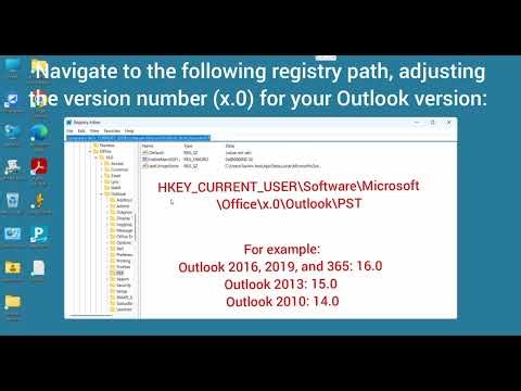 Outlook PST size increase