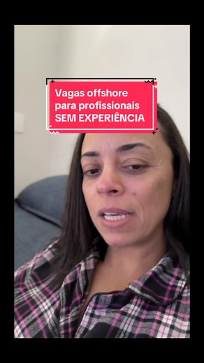 Oportunidades Offshore Sem Experiência