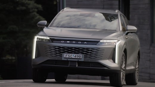 The new OMODA 9 Driving Video