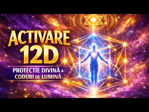 Meditație de Protecție Energetică 12D | Curățare Profundă și Activare Coduri de Lumină