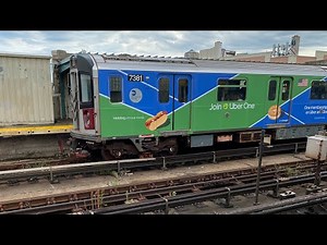 MTA New York City Subway:R142A (4) Trains & R188 (7) Trains Action