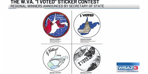 The W.Va. ‘I Voted’ sticker contest