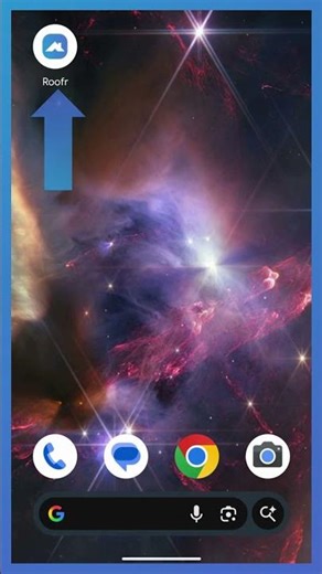 How to Add Roofr to your Android home screen