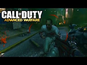 Advanced Warfare Zombies Gameplay - Riot Exo Zombies Gameplay