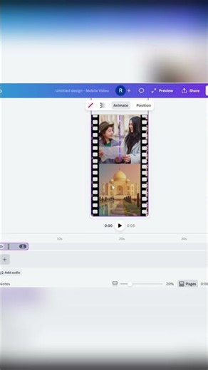 Create Cinematic Scrolling Reels with Canva's Animation Tool #CanvaAnimation #ReelsTutorial