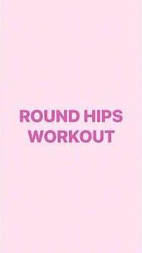 💘 Save this 2Min Round Hips Workout! 💘