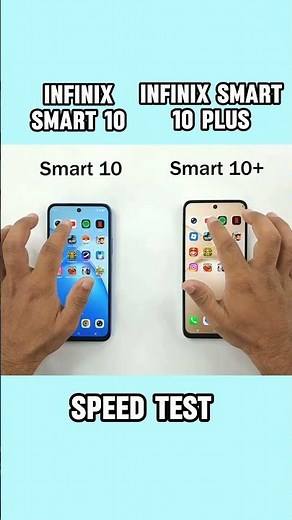 Is the Infinix SMART 10 PLUS worth the upgrade? Let's test their SPEED! ⏱️#shorts