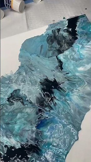 Master the dutch pour technique with vibrant art