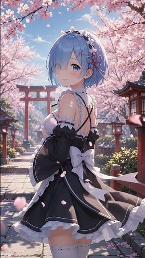 Sakura Shrine Anime Live Wallpaper 🌸⛩️ | LoopNeko