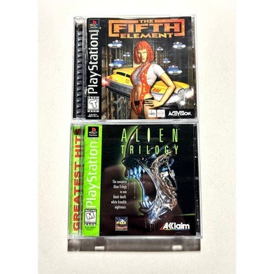 PlayStation 1 PS1 bundle Video Game lot Works!🔥 Alien Trilogy Fifth Element | eBay
