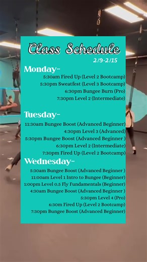This week at Recoil! Who’s flying with us?? #bungeefitness #bungeeclass #funwithfitness #cardioworkout #vancouverfitness
