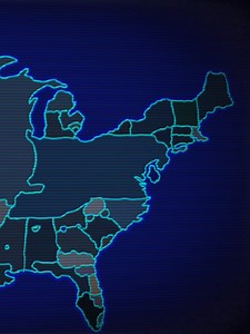 Вторая Гражданская война в США. #thefirerises #geo #alternativeworld #mapping #usa🇺🇸