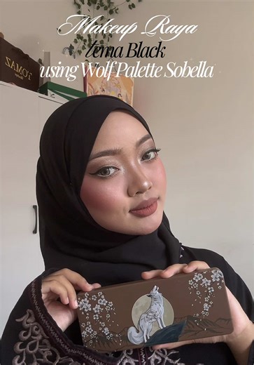 Black Theme Raya Look Featuring Sobella Products