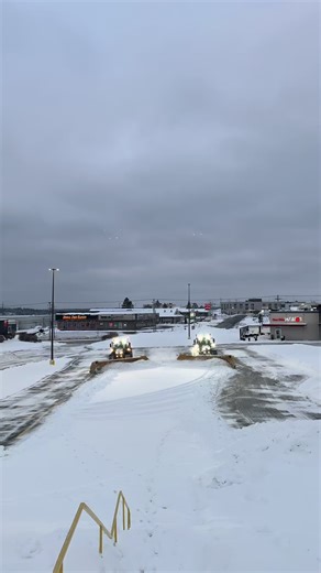 We dont do driveways- we run an ✨operation ✨ | wheel loader