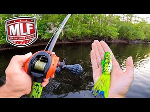 Fishing a TOURNAMENT w/ FROGS! (BIG COMEBACK)