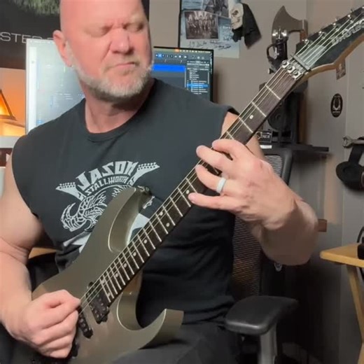 New Metal riff lesson out there 🔥 Check out “JSGA Lesson 87: Thrash Metal Riff in D Minor” on my YouTube channel 🤘 JSGA members, you have the tabs and backing tracks for this! 🎸 #metalguitar #thrashmetalriffs #metalriff #metalhead #keepitmetal | Jason Stallworth Music
