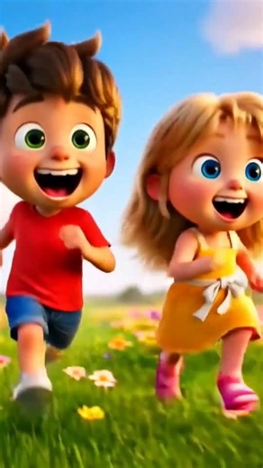 kids running #kidsanimation #cartoon