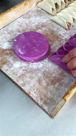 Quick Potsticker Wrapping Technique #Potsticker #Trendy Potsticker