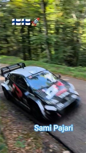 Test WRC CER 2025 - Toyota Sami Pajari 🇫🇮🚀 #CER #WRC #automobile #rally #motorsport #racing