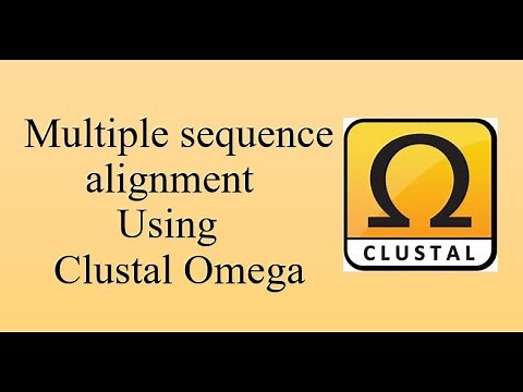 Multiple Sequence Alignment | Clustal Omega | Step By step |