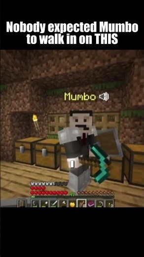 Mumbo Jumbo interrupted the funniest chant