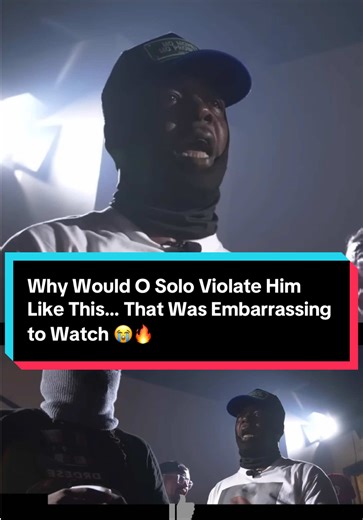 Why Would O Solo Violate Him Like This… That Was Embarrassing to Watch 😭🔥 #b#battlerapr#rapbattleh#hiphopr#rapfunnyvideos