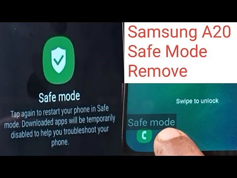 Samsung Galaxy A20 Safe Mode Off/Safe Mode Fix Samsung A10/A10s/A20/A20s/A30/A30s/A50/A70 All Mobile