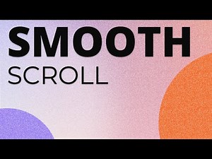 Coder un "Smooth Scroll" en JavaScript (parfaitement supporté)