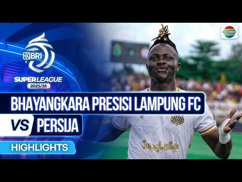 Bhayangkara Presisi Lampung FC VS Persija - Highlights | BRI Super League 2025/26