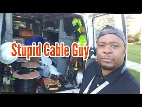 Cable technician tricks tips and training. How to install cable.