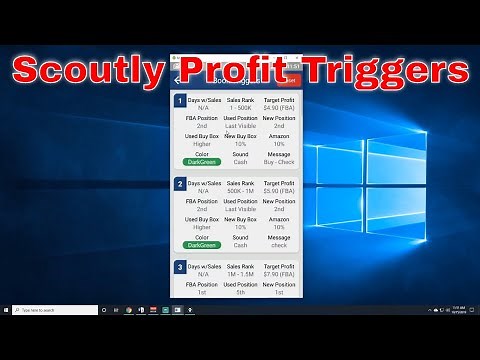 How to Set Triggers on Scoutly - HOW I GOT MY TRIGGERS SET