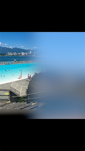 Summer Dreams at Kits Beach 🌊 in Vancouver Canada 🇨🇦 ☀️ #VancouverVibes #Summer2025 | Vancouver loves you
