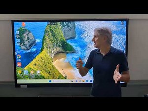 2 - Χρήση διαδραστικού πίνακα / οθόνης LG ως απλού βιντεοπροβολέα