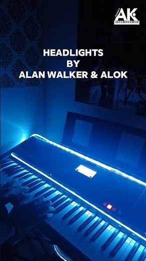Headlights - Alan Walker & Alok | PianofyAK | #pianosongs #piano #pianocover |
