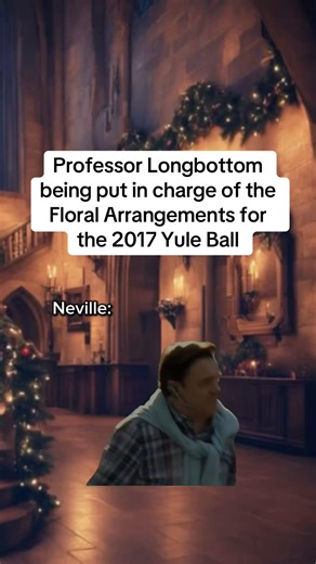 The Mimbulys Mimbletonia goes over there!!! #nevillelongbottom #herbology #yuleball #dumbledoresarmy #battleofhogwarts