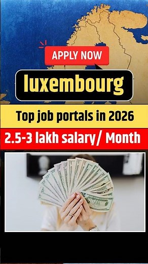 Luxembourg Jobs for Indians 🇱🇺 | Top Job Portals to Apply in 2026