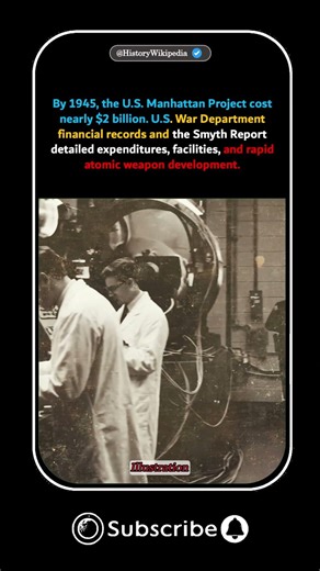 Manhattan Project $2 Billion #darkhistory #darkfacts