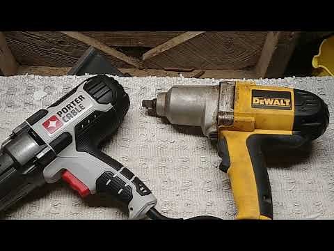 Unboxing My First Impact Wrench - Porter Cable PCE211 7.5a