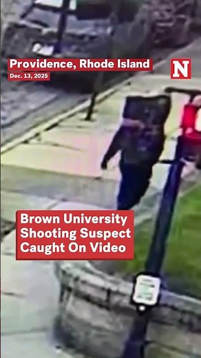 Brown University Shooting Suspect Caught On Camera