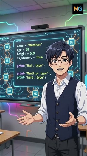 Python Data Types Explanation in Fast and Easy Way 😉⏩ || #Shorts #Python
