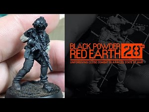 Build Tutorial by Christof Keil [ K03rnl ] Black Powder Red Earth 28mm®