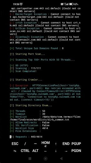 Web Siteleri Hakkında Her Şeyi Öğrenin: FinalRecon Kullanımı! #coding
