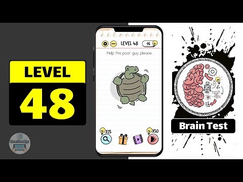 Brain Test Level 48 Walkthrough