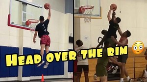 Dunker With A 50 Inch Vertical Playing 5v5 Basketball