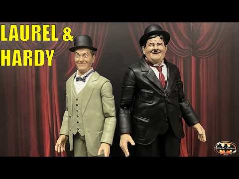 Laurel & Hardy Wandering Planet Toys Comedy Kickstarter Action Figure Review & Comparison