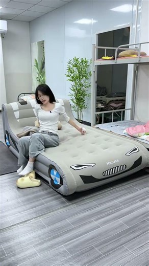 Automatic inflatable bed, automatically inflates and deflates, the smart voice model frees 981